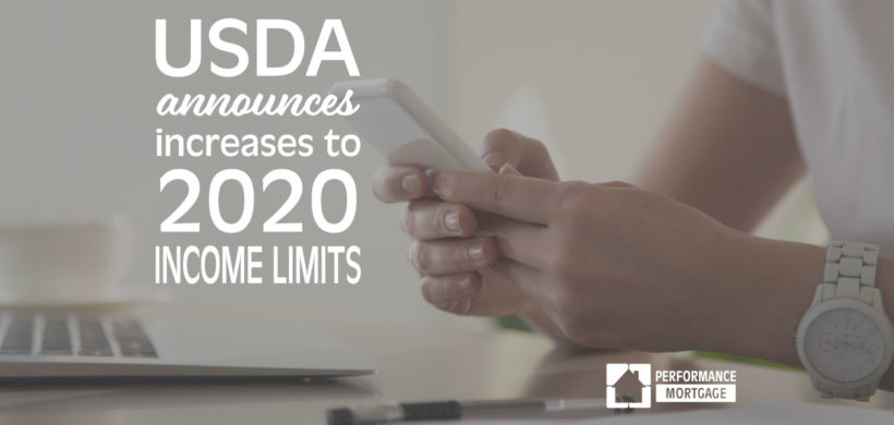 USDA Increases Income Limits for 2020